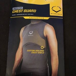 Chest/heart guard by EVOshield individual fit